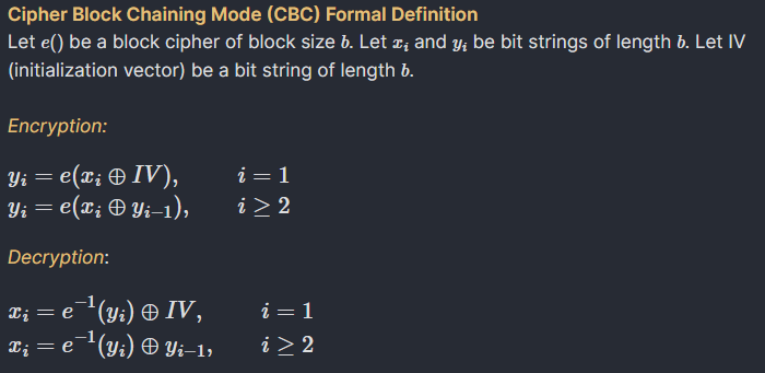 Example of LaTeX block prior to centering.